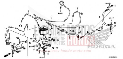 ABS MODULATOR VFR800FH de 2017